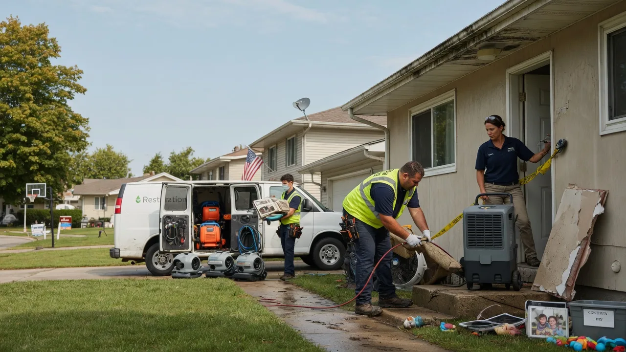 Water Damage Restoration in Moro, IL near me